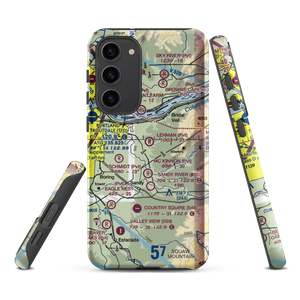 Parrett Mountain Airport (28OR) VFR Sectional Samsung Phone Case