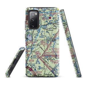 Patch O Blue Airport (FD02) VFR Sectional Samsung Phone Case
