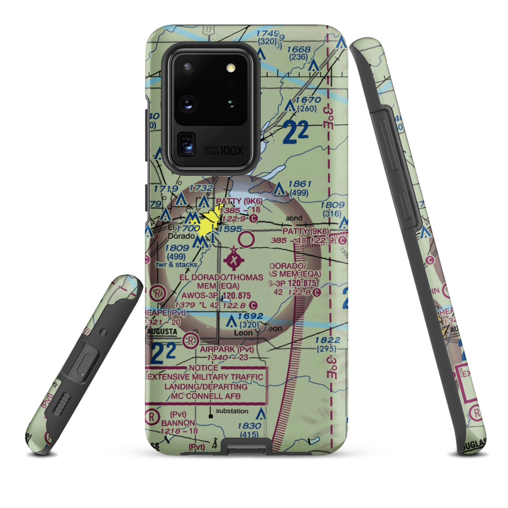 Patty Field (9K6) VFR Sectional Samsung Phone Case Samsung Galaxy S20 Ultra model shown