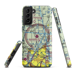 Paul C. Miller-Sparta Airport (8D4) VFR Sectional Samsung Phone Case