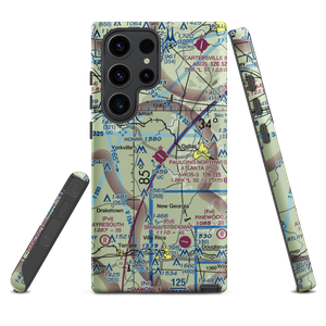 Paulding Northwest Atlanta Airport (PUJ) VFR Sectional Samsung Phone Case