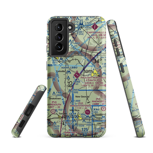 Paulding Northwest Atlanta Airport (PUJ) VFR Sectional Samsung Phone Case