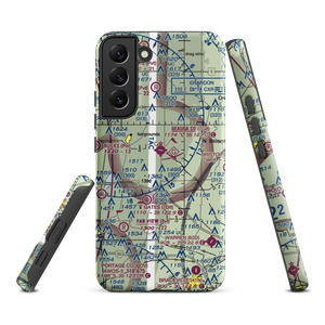 Pauls Airport (1OI1) VFR Sectional Samsung Phone Case