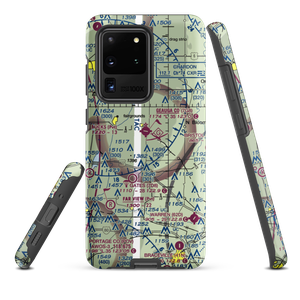 Pauls Airport (1OI1) VFR Sectional Samsung Phone Case