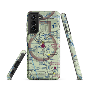 Pauls Valley General Hospital Heliport (05M) VFR Sectional Samsung Phone Case