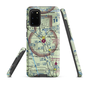 Pauls Valley Municipal Airport (PVJ) VFR Sectional Samsung Phone Case