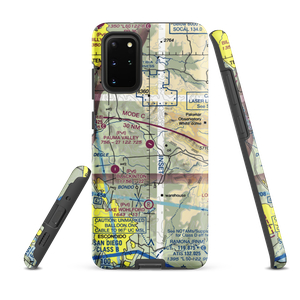 Pauma Valley Air Park (CL33) VFR Sectional Samsung Phone Case