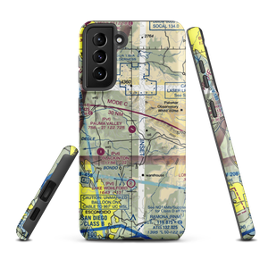 Pauma Valley Air Park (CL33) VFR Sectional Samsung Phone Case