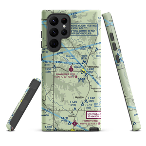 Pawhuska Municipal Airport (H76) VFR Sectional Samsung Phone Case