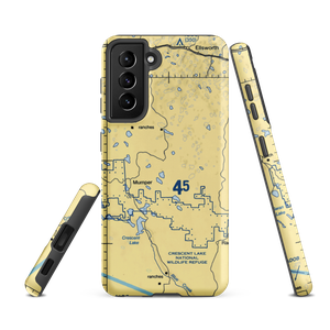 Pawlet Ranch Airport (3NE7) VFR Sectional Samsung Phone Case