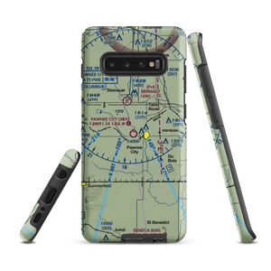 Pawnee City Municipal Airport (50K) VFR Sectional Samsung Phone Case