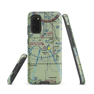 Pawnee City Municipal Airport (50K) VFR Sectional Samsung Phone Case