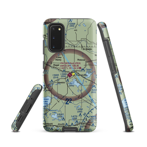 Paynesville Municipal Airport (PEX) VFR Sectional Samsung Phone Case