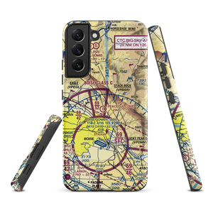 Peaceful Cove Airport (14ID) VFR Sectional Samsung Phone Case