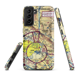 Peaceful Cove Airport (14ID) VFR Sectional Samsung Phone Case