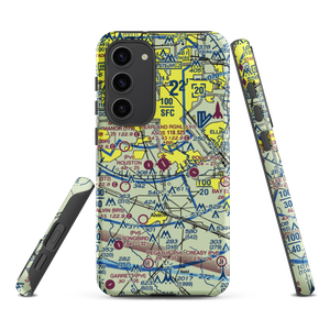 Pearland Regional Airport (LVJ) VFR Sectional Samsung Phone Case