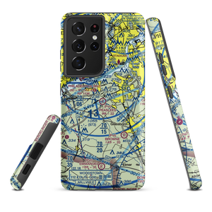 Peaslees Airstrip (NJ25) VFR Sectional Samsung Phone Case