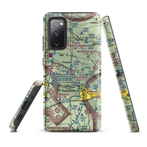 Peaster 01 Airport (XS53) VFR Sectional Samsung Phone Case