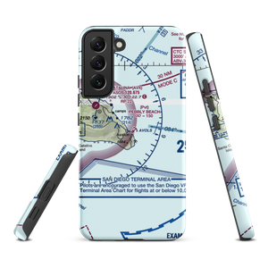 Pebbly Beach Seaplane Base (L11) VFR Sectional Samsung Phone Case