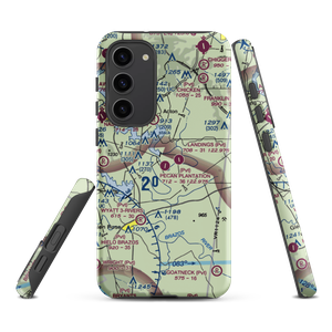 Pecan Plantation Airport (0TX1) VFR Sectional Samsung Phone Case