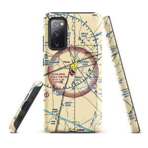 Pecos Municipal Airport (PEQ) VFR Sectional Samsung Phone Case