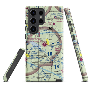 Pella Municipal Airport (PEA) VFR Sectional Samsung Phone Case