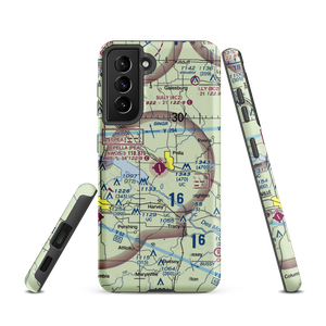 Pella Municipal Airport (PEA) VFR Sectional Samsung Phone Case