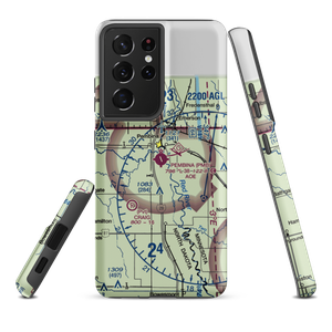 Pembina Municipal Airport (PMB) VFR Sectional Samsung Phone Case