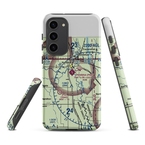 Pembina Municipal Airport (PMB) VFR Sectional Samsung Phone Case