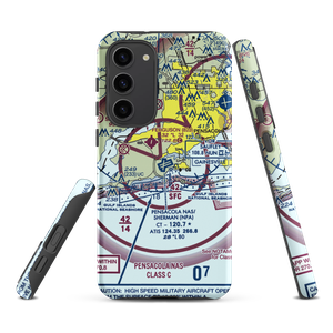 Pensacola Naval Air Station/Forrest Sherman Field (NPA) VFR Sectional Samsung Phone Case