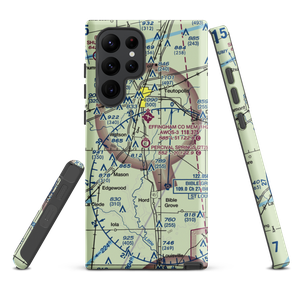 Percival Springs Airport (2T2) VFR Sectional Samsung Phone Case