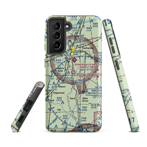 Percival Springs Airport (2T2) VFR Sectional Samsung Phone Case