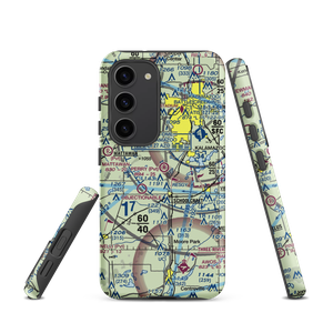 Perry Airport (MI89) VFR Sectional Samsung Phone Case