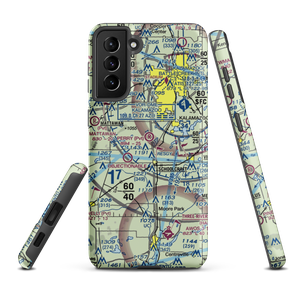 Perry Airport (MI89) VFR Sectional Samsung Phone Case