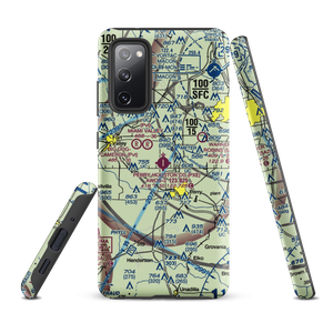 Perry Houston County Airport (PXE) VFR Sectional Samsung Phone Case