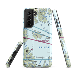 Perry Island Seaplane Base (PYL) VFR Sectional Samsung Phone Case