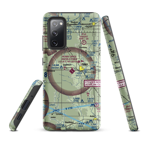 Perry Municipal Airport (PRO) VFR Sectional Samsung Phone Case