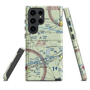 Perry RLA Airport (IL39) VFR Sectional Samsung Phone Case