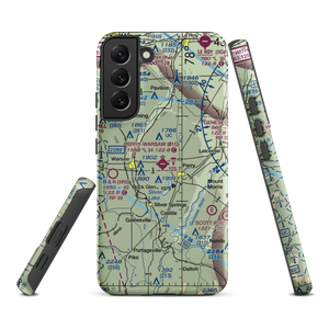 Perry-Warsaw Airport (01G) VFR Sectional Samsung Phone Case