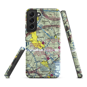 Petaluma Municipal Airport (O69) VFR Sectional Samsung Phone Case