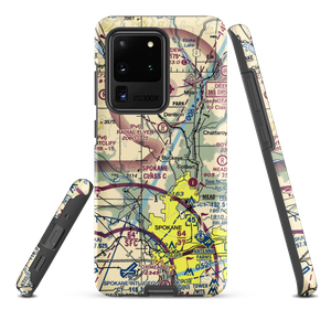 Pete's Airport (WN14) VFR Sectional Samsung Phone Case