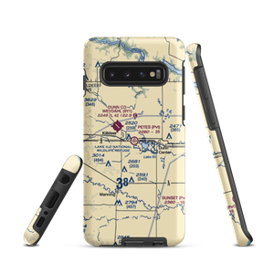 Pete's Port Airport (55ND) VFR Sectional Samsung Phone Case