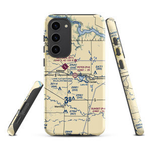 Pete's Port Airport (55ND) VFR Sectional Samsung Phone Case