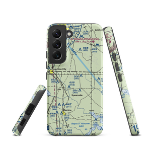 Peter Creek Ranch Airport (LA58) VFR Sectional Samsung Phone Case