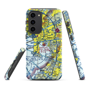 Peter O Knight Airport (TPF) VFR Sectional Samsung Phone Case