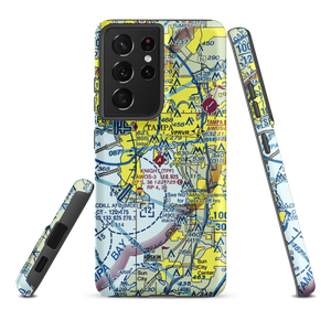 Peter O Knight Airport (TPF) VFR Sectional Samsung Phone Case