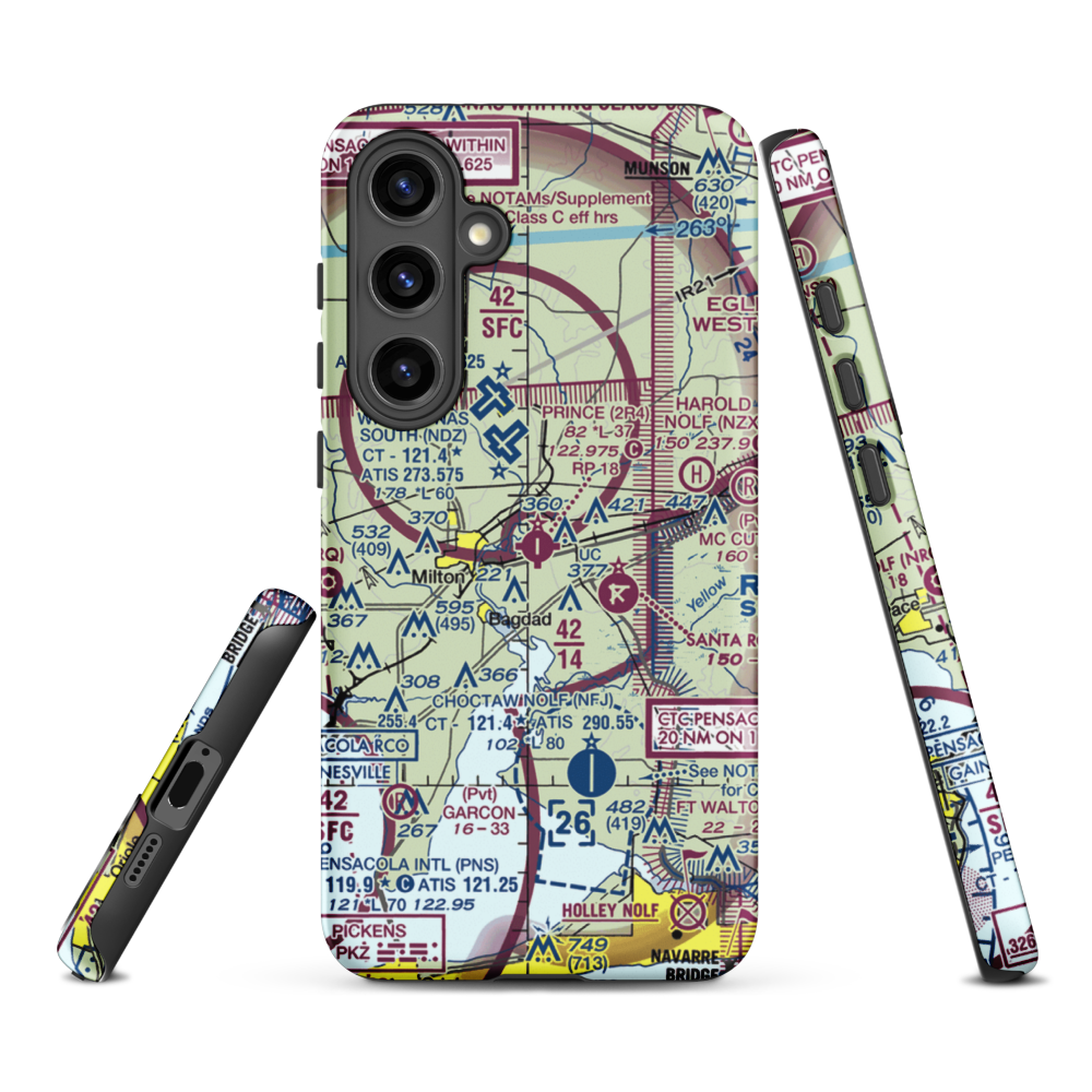 Peter Prince Field (2R4) VFR Sectional Samsung Phone Case Samsung Galaxy S24 Plus model shown