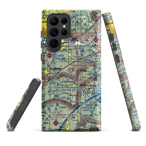Petersburg Airport (OH29) VFR Sectional Samsung Phone Case
