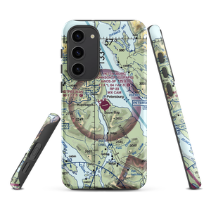 Petersburg James A Johnson Airport (PSG) VFR Sectional Samsung Phone Case