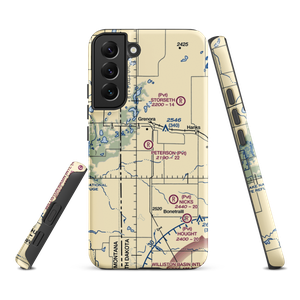 Peterson Airport (ND86) VFR Sectional Samsung Phone Case